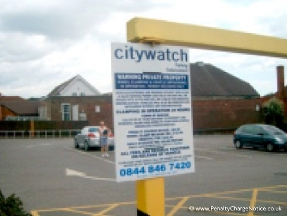 Private Land Parking Enforcement Sign Citywatch